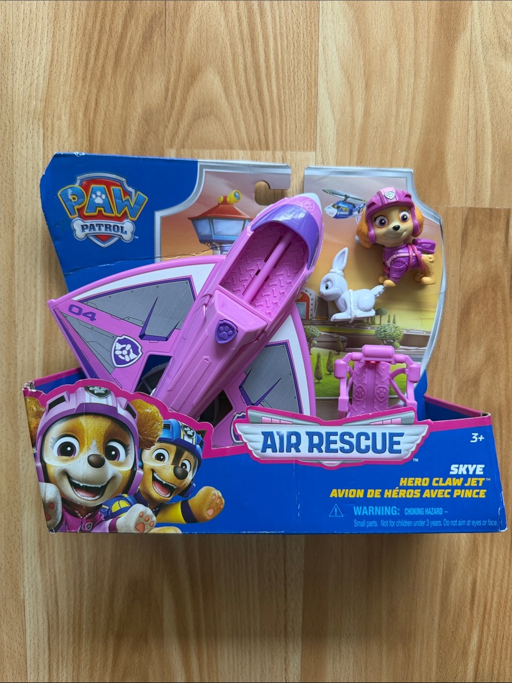 •PAW PATROL• SKYE Air Rescue Hero Claw + Rescue Wheels Jet Plane toys NWT NIB - Picture 9 of 15